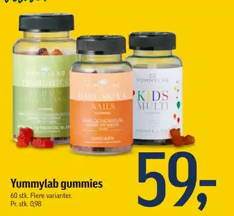 Føtex Yummylab gummies tilbud