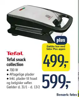 Føtex Tefal snack collection tilbud