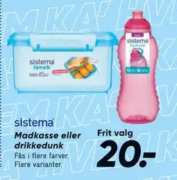 Bilka Madkasse eller drikkedunk tilbud