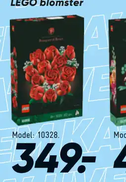 Bilka LEGO blomster tilbud