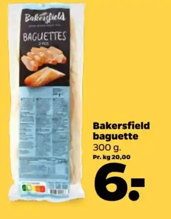 Netto Bakersfield baguette tilbud