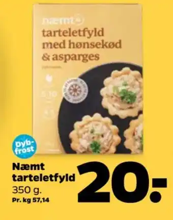 Netto Næmt tarteletfyld tilbud