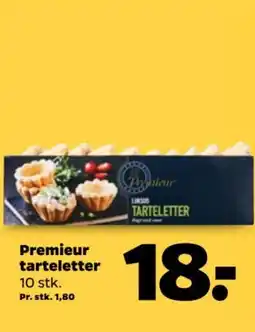 Netto Premieur tarteletter 10 stk. tilbud