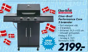 Bilka Char-Broil Performance Core 3 brænder tilbud