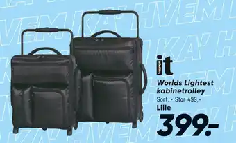 Bilka Worlds Lightest kabinetrolley tilbud