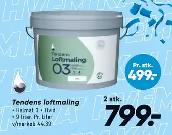 Bilka Tendens loftmaling tilbud