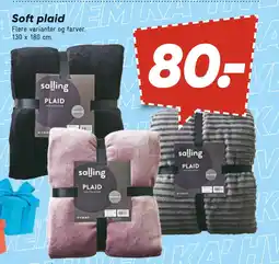 Bilka Soft plaid tilbud