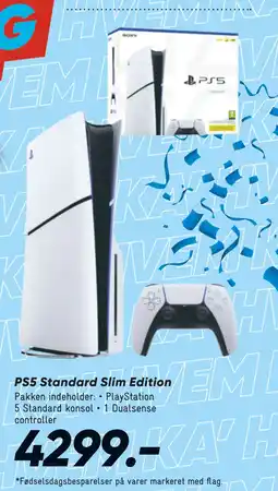 Bilka PS5 Standard Slim Edition tilbud