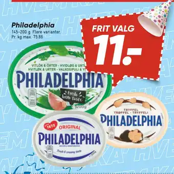 Bilka Philadelphia tilbud