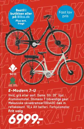 Bilka SCO E-Modern 7-U tilbud