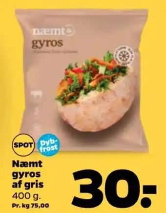 Netto Næmt gyros af gris tilbud