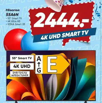 Bilka Hisense 55A6N tilbud