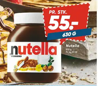 Bilka Nutella tilbud