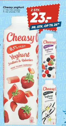 Bilka Cheasy yoghurt tilbud