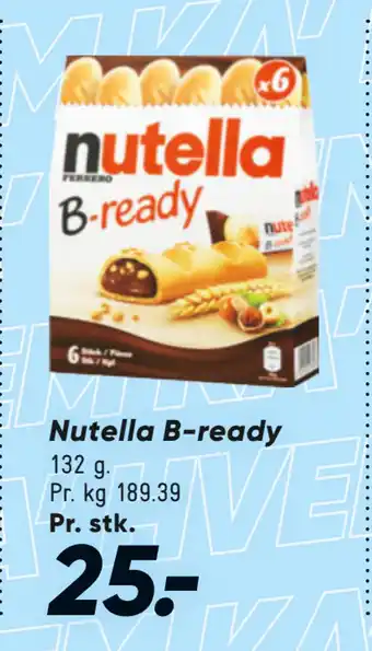 Bilka Nutella B-ready tilbud