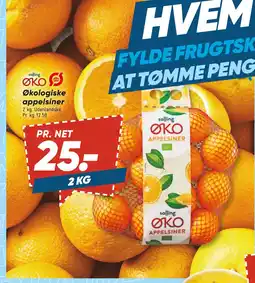 Bilka Økologiske appelsiner tilbud