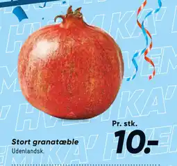 Bilka Stort granatæble tilbud