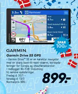 Bilka Garmin Drive 55 GPS tilbud