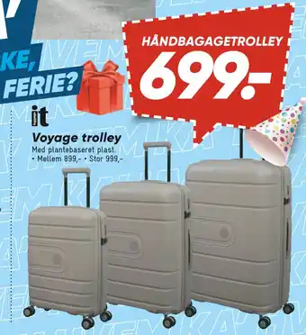 Bilka Voyage trolley tilbud