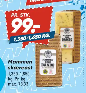 Bilka Mammen skæreost tilbud