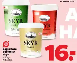 Netto Løgismose økologisk skyr . tilbud