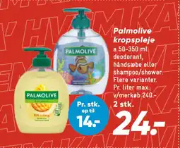 Bilka Palmolive kropspleje tilbud