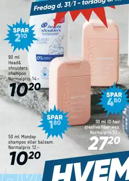 Bilka 50 ml Monday shampoo eller balsam tilbud