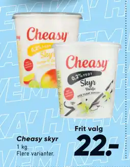 Bilka Cheasy skyr tilbud