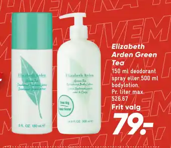 Bilka Elizabeth Arden Green Tea tilbud