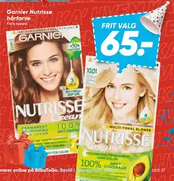 Bilka Garnier Nutrisse hårfarve tilbud