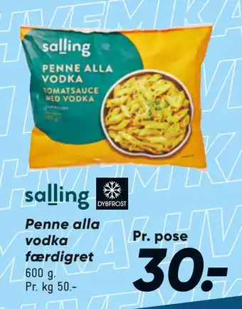 Bilka Penne alla vodka færdigret tilbud