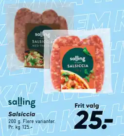 Bilka Salsiccia tilbud