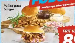 Bilka Pulled pork burger tilbud