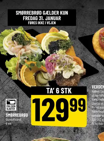 Løvbjerg SMØRREBRØD tilbud