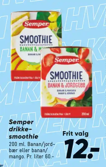 Bilka Semper drikke smoothie tilbud