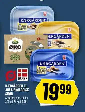 Løvbjerg KÆRGÅRDEN EL. ARLA ØKOLOGISK SMØR tilbud