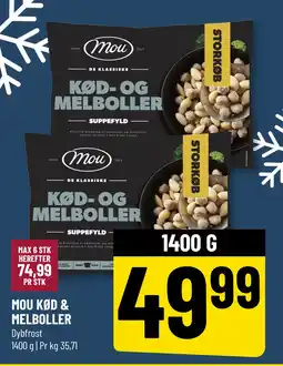 Løvbjerg MOU KØD & MELBOLLER tilbud