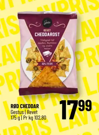 Løvbjerg RØD CHEDDAR tilbud