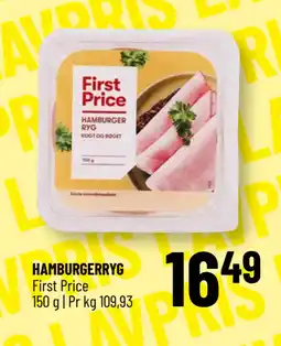 Løvbjerg HAMBURGERRYG tilbud