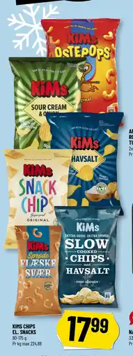 Løvbjerg KIMS CHIPS EL. SNACKS tilbud