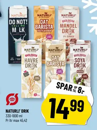 Løvbjerg NATURLI’ DRIK tilbud