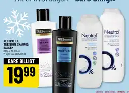 Løvbjerg NEUTRAL EL. TRESEMME SHAMPOO, BALSAM tilbud