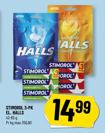 Løvbjerg STIMOROL 3-PK EL. HALLS tilbud