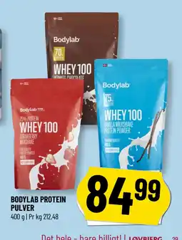 Løvbjerg BODYLAB PROTEIN PULVER tilbud