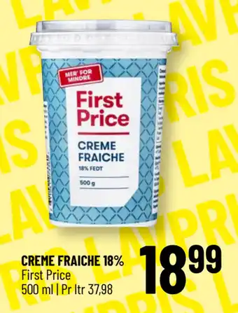 Løvbjerg CREME FRAICHE 18% tilbud