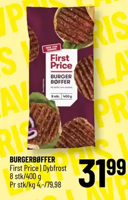 Løvbjerg BURGERBØFFER tilbud