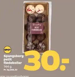 Netto Spangsberg petit flødeboller tilbud