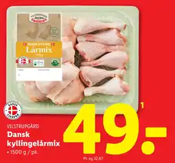 Lidl Dansk kyllingelårmix tilbud