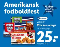 Lidl Chicken wings tilbud