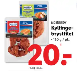 Lidl Kyllingebrystfilet tilbud